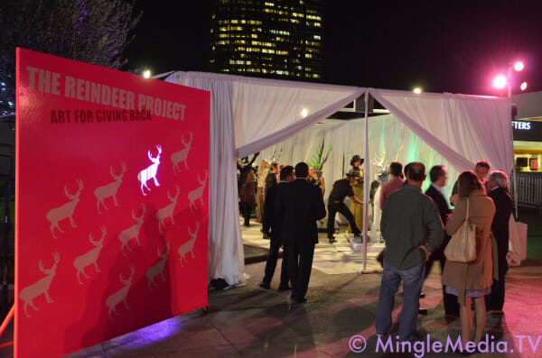 Westfield Century City's The Reindeer Project Unveiling