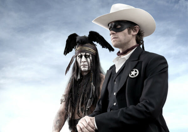 Johnnie Depp and Armie Hammer "The Lone Ranger"
