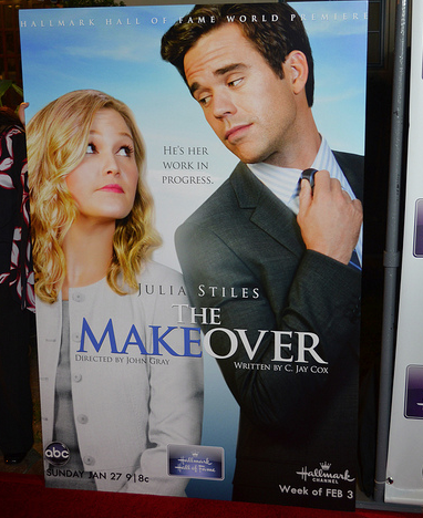 at Hallmark Hall of Fame's "The Makeover" Red Carpet