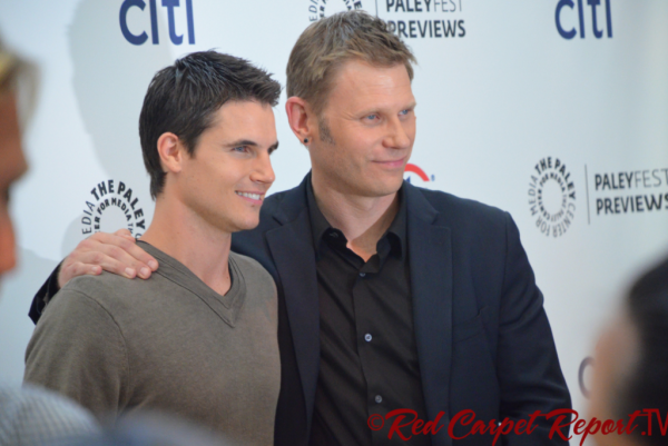 Robbie Amell and Mark Pellegrino, CWTV's The Tomorrow People