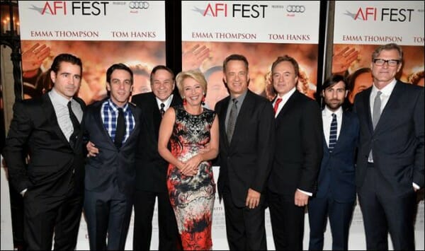 Cast of SAVING MR. BANKS at AFI Fest Opening Night Gala at the TCL Chinese Theatre