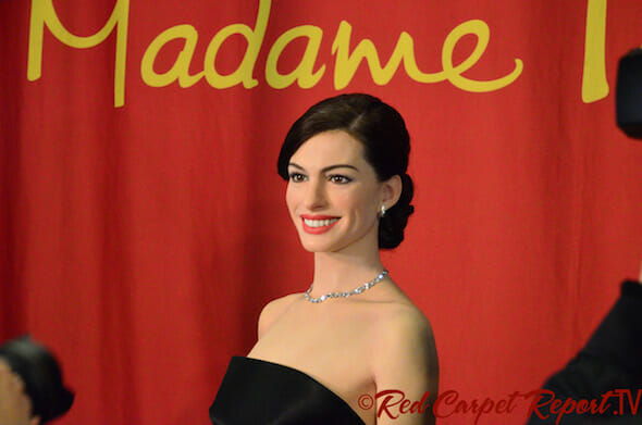 Anne Hathaway Wax Figure Madame Tussauds