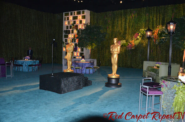 Decor at the 86 Oscars Governors Ball