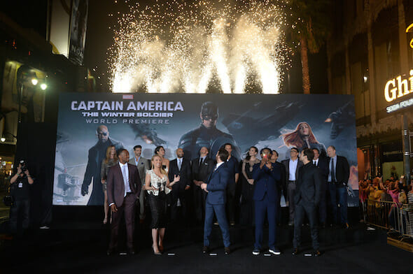 Marvel's "Captain America: The Winter Soldier" Premiere - Red Carpet