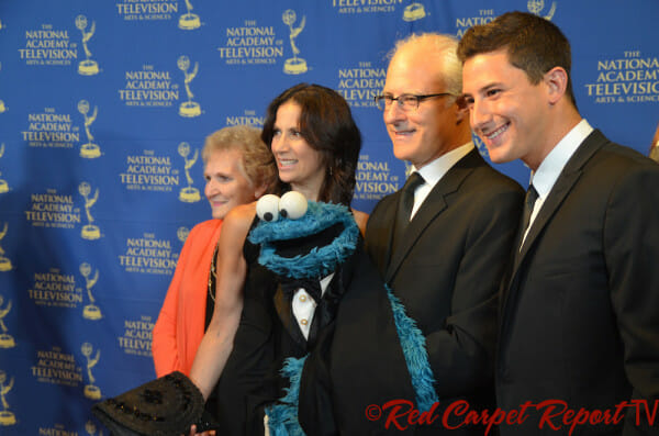 Cookie Monster at 41st Daytime Creative Arts Emmy Awards #CreativeArtsEmmys