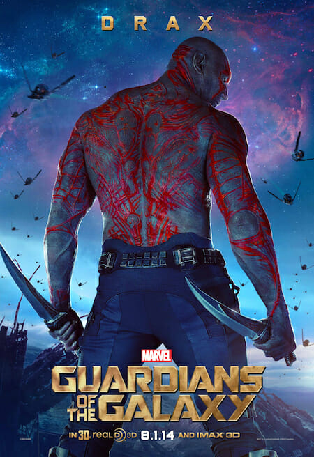 Vin Diesel as Drax in Marvel's “Guardians of the Galaxy”