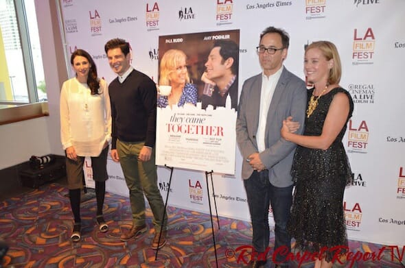 at #LAFilmFest's Screening of "They Came Together" #TheyCameTogether #LAFF