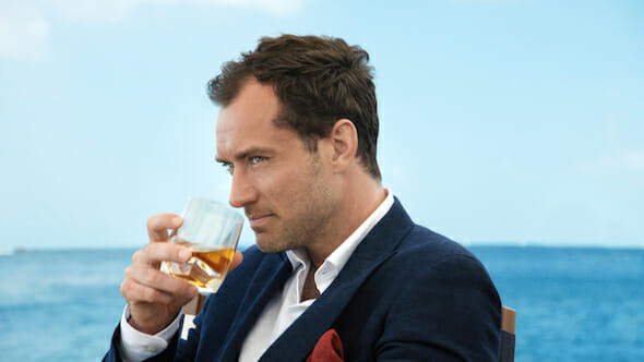 Jude Law stars in the latest film for JOHNNIE WALKER BLUE LABEL