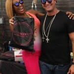 Kim Glass with Blow Hookah at Trendsetters ESPYS Gift Suite photo credit Barry McDaniel