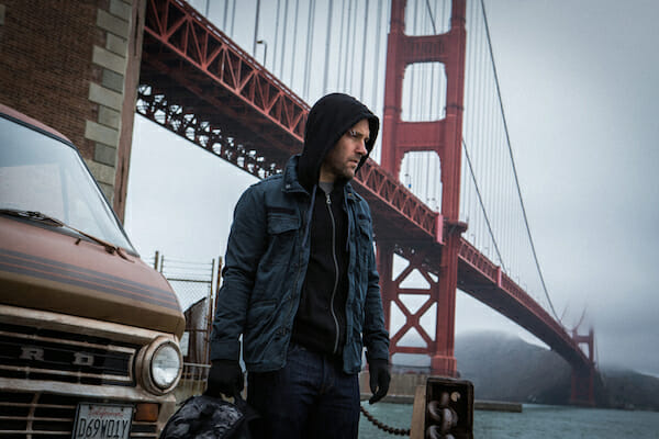 hot on location in San Francisco, Paul Rudd stars as Scott Lang AKA Ant-Man, in Marvel Studio's Ant-Man, scheduled for release in the U.S. on July 17th, 2015