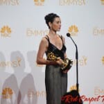 Juliana Marguiles, The Good Wife, in the 66th Emmy Awards Media Press Room