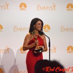 Julia Louis Dreyfus, Veep, in the 66th Emmy Awards Media Press Room