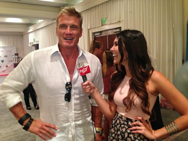 Dolph Lundgren at Red Carpet Events LA 2014 Teen Choice Celebrity Gifting Suite