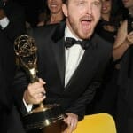 EXCLUSIVE - Aaron Paul attends the Governors Ball at the 66th Primetime Emmy Awards at the Nokia Theatre L.A. Live on Monday, Aug. 25, 2014, in Los Angeles. (Photo by Frank Micelotta/Invision for the Television Academy/AP Images)