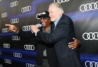 Joe Morton and John Voight at Audi Celebrates Emmys Week 2014 Party, Photo credit: WireImage/Audi