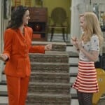 LIV AND MADDIE - "Pottery-A-Rooney" - Maddie is recovering from her knee injury and decides to take up a new hobby. Meanwhile, Karen asks Liv for advice on dressing cool, which results in a mother-and-daughter fashion face-off. This episode of "Liv and Maddie" airs Sunday, September 28 (8:30 PM - 9:00 PM ET/PT), on Disney Channel. (Disney Channel/Eric McCandless) KALI ROCHA, DOVE CAMERON
