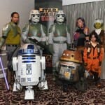 STAR WARS REBELS - "Star Wars Rebels" Press Conference on Saturday, September 27th. (Disney XD/Matt Petit) KANAN, R2-D2, AT-DP PILOTS, CHOPPER, SABINE, EZRA, HERA