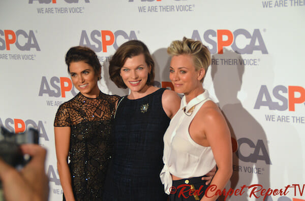 Nikki Reed, Milla Jovovich & Kaley Cuoco-Sweeting at the 2014 ASPCA Compassion Awards