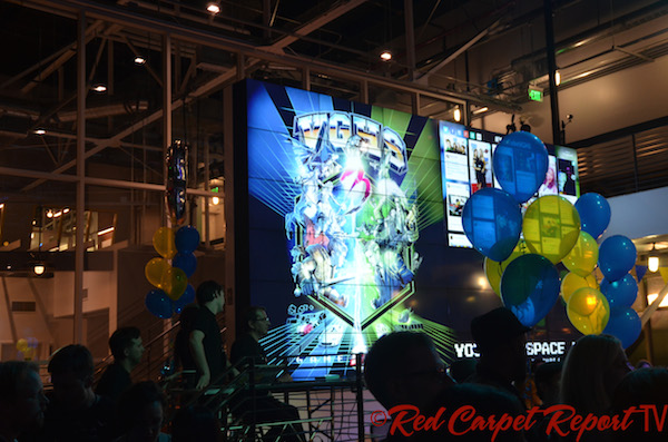 YouTubeSpaceLA Social Wall at VGHS Season 3 Premiere at YouTube Space LA #YouTubeVGHS