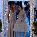 "How the 'A' Stole Christmas" - Aria, Emily, Hanna and Spencer look for proof to clear Spencer's name in "How the 'A' Stole Christmas," the special Christmas episode of ABC Family's hit original series "Pretty Little Liars," premiering Tuesday, December 9th (8:00 PM - 9:00 PM ET/PT). (ABC Family/Eric McCandless) SHAY MITCHELL, LUCY HALE