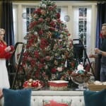 MELISSA & JOEY - "A Melanie & Josiah Christmas" - In "A Melanie & Josiah Christmas" It's Mel and Joe's first Christmas as a couple, which leads to a competition over whose family ornament should take the prestigious top spot on the tree. To defend her ornament's worthiness, Mel tells an elaborate tale about how the star came into her family over 100 years ago. Her great-great-grandmother Melanie was engaged to the town's rich bachelor, Allistair, but her heart belonged to the lowly stable boy, Josiah. Trevor Donovan and Christopher Rich guest star. This all-new holiday episode of "Melissa & Joey" airs Wednesday, December 10, 2014 (8:00-8:30 PM ET/PT). (ABC Family/Adam Rose) MELISSA JOAN HART, JOEY LAWRENCE
