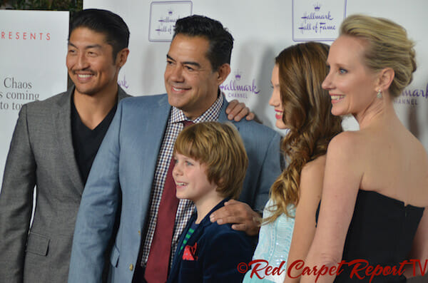 Cast of One Christmas Eve at the Hallmark Hall of Fame's LA Premiere Event of One Christmas Eve #CountdowntoChristmas