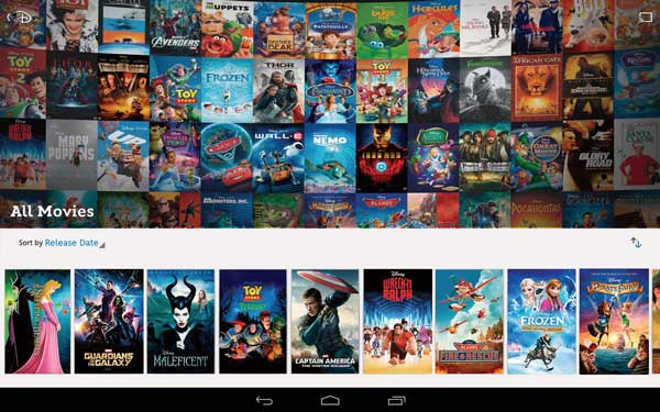 DISNEY AND GOOGLE PLAY TEAM UP TO BRING DISNEY MOVIES ANYWHERE TO ANDROID DEVICES