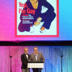 Jesse Tyler Ferguson and Eric Stonestreet present at The Paley Center for Media’s 2014 LA Benefit Gala celebrating LGBT equality in media, presented by Honey Maid on Wednesday, November 12 at the Skirball Center.