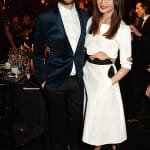 Douglas Booth (L) and Gemma Chan attend The Moet British Independent Film Awards 2014 at Old Billingsgate Market on December 7, 2014 in London, England. (Photo by David M. Benett/Getty Images for The Moet British Independent Film Awards)