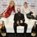 (L to R) Paloma Faith, Stephen Rennicks, winner of the Best Technical Achievement award for "Frank", and Edith Bowman pose at The Moet British Independent Film Awards 2014 at Old Billingsgate Market on December 7, 2014 in London, England. (Photo by David M. Benett/Getty Images for The Moet British Independent Film Awards) Paloma Faith; Stephen Rennicks; Edith Bowman