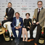 Charley Boorman (2L), accepting the Special Jury Award for his father John Boorman, and jury members Sean Ellis, Tracy O?Riordan and Jon Baird at The Moet British Independent Film Awards 2014 at Old Billingsgate Market on December 7, 2014 in London, England. (Photo by David M. Benett/Getty Images for The Moet British Independent Film Awards) Sean Ellis; Charley Boorman; Tracy O'Riordan; Jon Baird