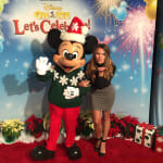 Mickey Mouse & Ine Back Iversen at the Premiere of Disney On Ice presents Let’s Celebrate