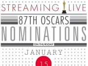 87th Oscars Nominations LIVE Streamed