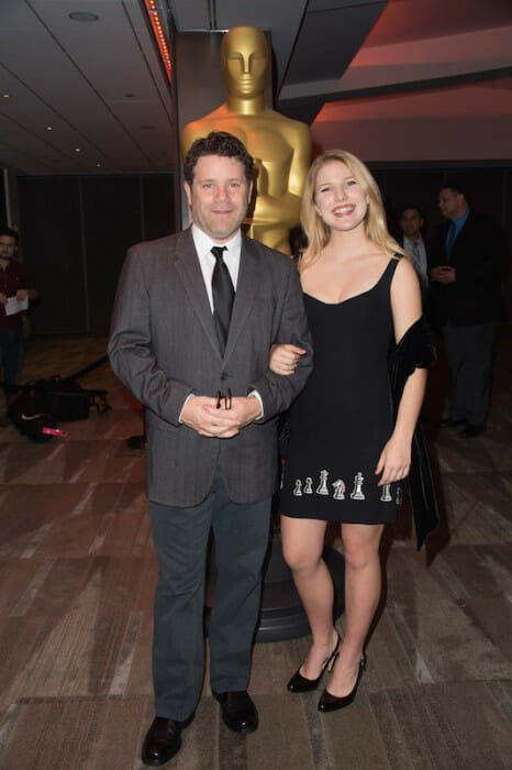 Host Sean Astin and Alexandra Louise Astin prior to the Academy of Motion Picture Arts and Sciences' “Oscar Celebrates: Shorts” event