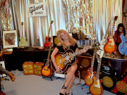 Gibson Brands at the Official 57th Annual GRAMMY Awards Gift Lounge #‎LashFary #‎GRAMMYS #‎GRAMMYGiftLounge #SWAG