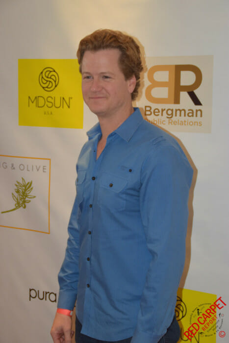 Jonathan Mangum at Doris Bergman's 7th Annual Oscar Style Lounge #BergmanOscars #GiftSuite