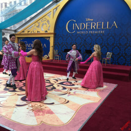 Ball Room Dancers at Disney's Cinderella World Premiere - IMG_8485