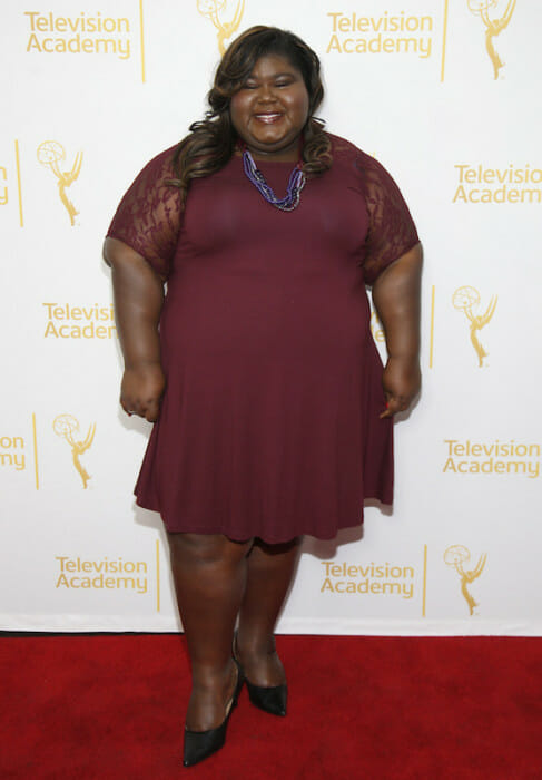 Gabourey Sidibe arrives for the Television Academy’s member event, “An Evening with the Women of American Horror Story,”