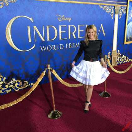 Ine Back Iversen at Disney's Cinderella World Premiere - - IMG_8504