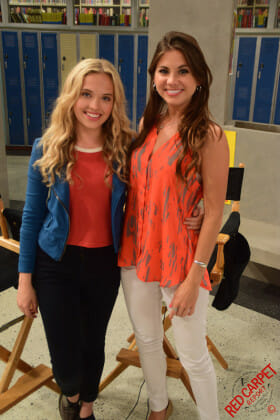 Lauren Taylor who plays Shelby on set Interview of Best Friends Whenever Disney Channel's New Buddy Comedy #BestFriendsWhenever DSC_0736