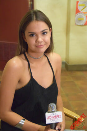 Maia Mitchell on set of ABC Family's The Fosters Season 3 - DSC_0837