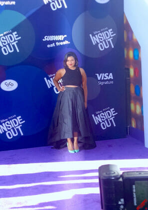 Mindy Kaling at the Premiere of DISNEY•PIXAR’S “Inside Out” at the El Capitan Theatre #InsideOut - IMG_20150608_181150903