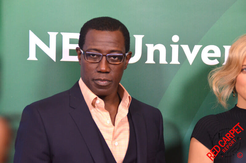 Rob Brown & Audrey Esparza #NBCBlindspot at NBCUniversal's Summer