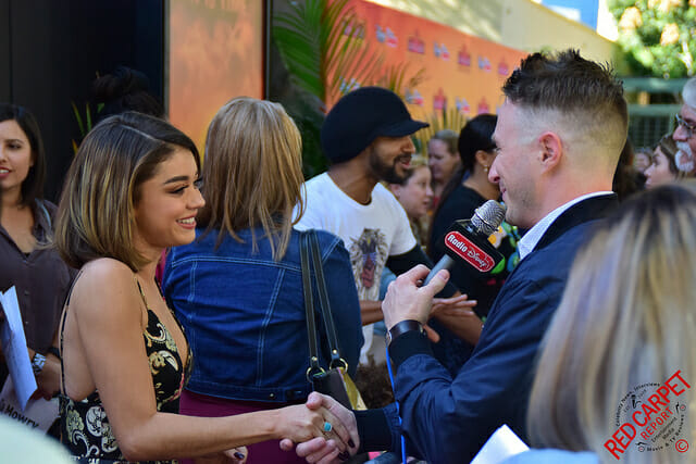 Sarah Hyland at the Premiere of Disney's "The Lion Guard- Return of the Roar" #TheLionGuard