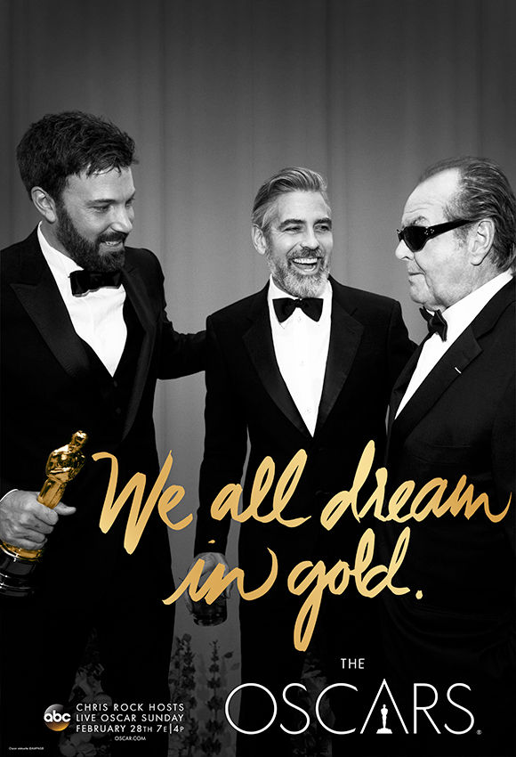 The 88th Oscars "We all dream in gold" Campaign