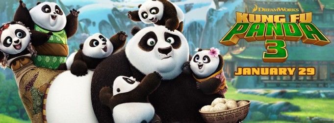 Kung Fu Panda 3 in theaters January 29th