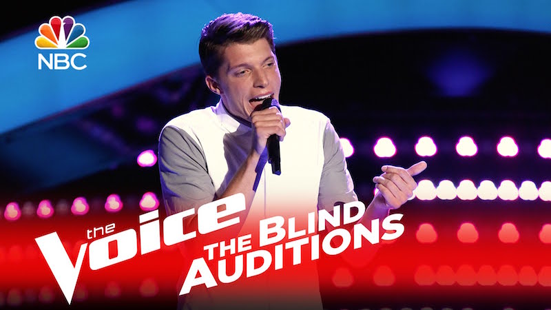 Daniel Passino on The Voice Blind Auditions