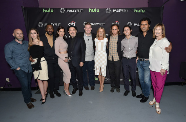 Cast and Creatives of Fear the Walking Dead at PaleyFest LA 2016 honoring Fear the Walking Dead, presented by The Paley Center for Media, at the Dolby Theatre on March 19, 2016 in Hollywood, California. © Rob Latour for the Paley Center