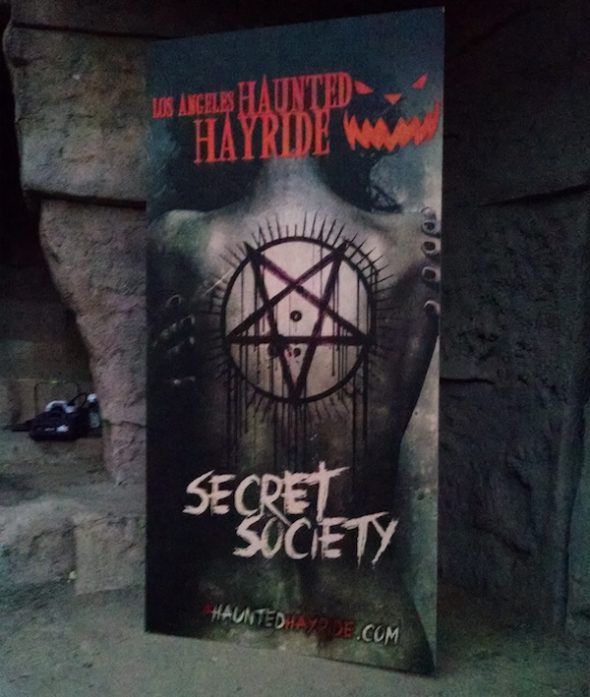 Los Angeles Haunted Hayride New Attraction #SecretSociety