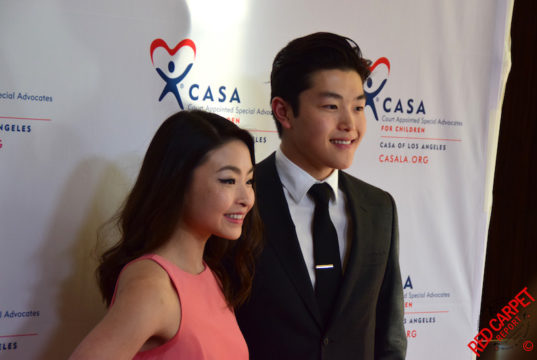 Maia & Alex Shibutani at 4th annual CASA of Los Angeles' Evening to Foster Dreams Gala